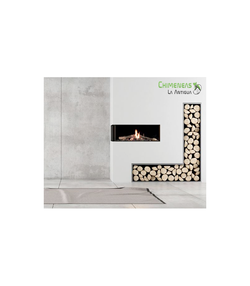 CHIMENEA DE GAS PANO 1100 FRONTAL