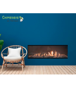 CHIMENEA DE GAS PANO 1300 DOBLE CORNER