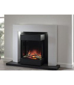 CONJUNTO COMPLETO CHIMENEA ELÉCTRICA LUCA 450