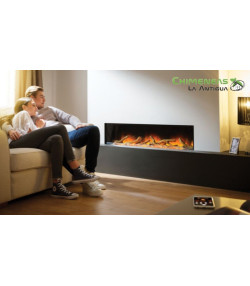 CHIMENEA ELÉCTRICA GOTHAM 1300 sin marco