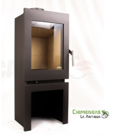 ESTUFA DE LEÑA MAIA CUBE CARBEL