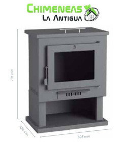 ESTUFA DE LEÑA CH-1