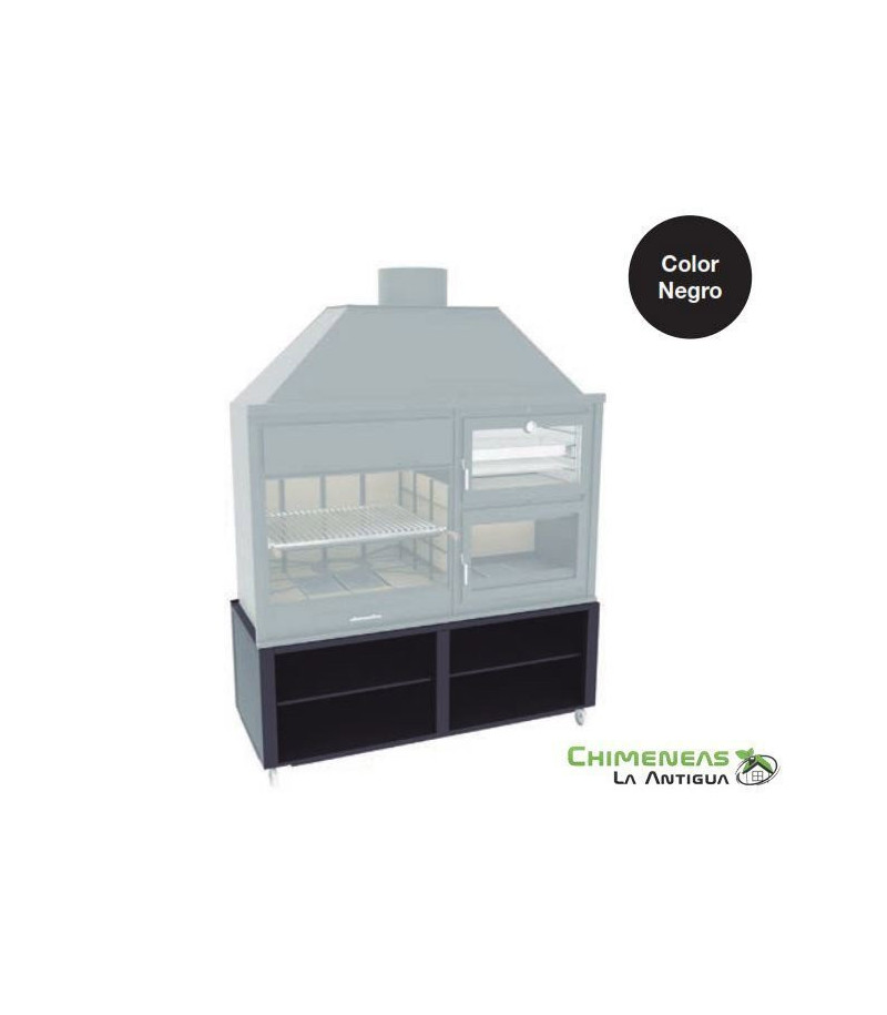 MUEBLE  SIN PUERTAS PARA BARBACOA FUSION 200, FUSION 200 E Y FUSION 200 EP