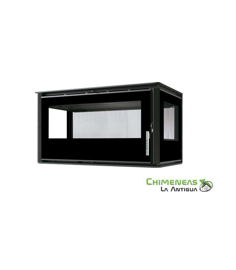 INSERTABLE DE LEÑA A-85 PLUS TRES CRISTALES  CARBEL