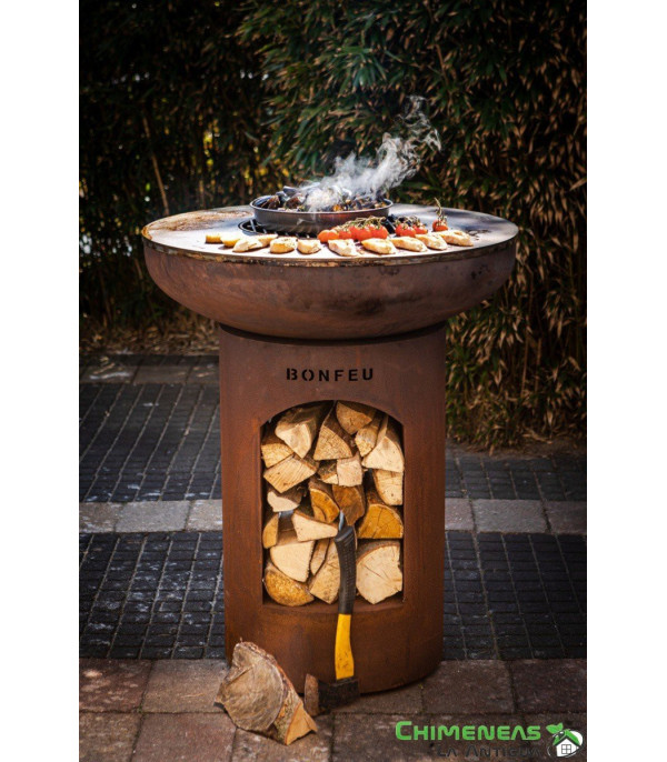 BARBACOA DE LEÑA BONBIZA OPEN