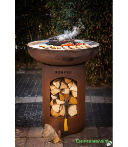 BARBACOA DE LEÑA BONBIZA OPEN