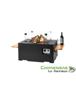 MESA DE EXTERIOR COCOON RECTANGULAR PEQUEÑA 80X60X40
