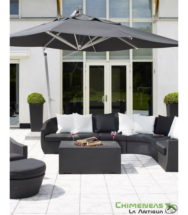 MESA DE EXTERIOR COCOON RECTANGULAR 107x80x46
