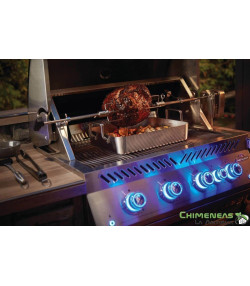 BARBACOA DE GAS SERIE 700 INTEGRADA DE 32'' con quemador trasero infrarrojo