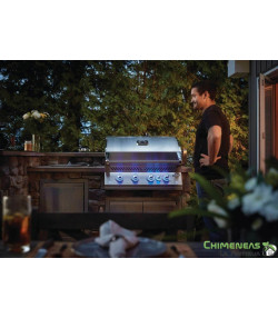 BARBACOA DE GAS SERIE 700 INTEGRADA DE 32'' con quemador trasero infrarrojo