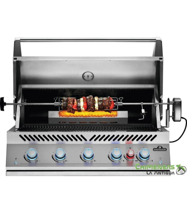 BARBACOA DE GAS SERIE 700 INTEGRADA DE 38 con quemador trasero infrarrojo