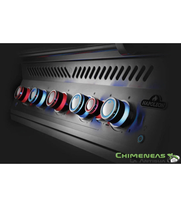 BARBACOA DE GAS SERIE 700 INTEGRADA DE 38 con quemador trasero infrarrojo