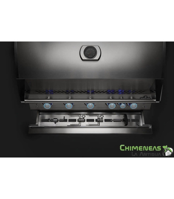 BARBACOA DE GAS SERIE 700 INTEGRADA DE 44 con quemadores infrarrojos duales