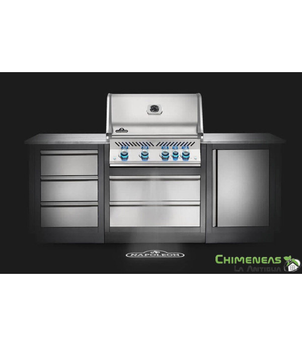 BARBACOA DE GAS PRESTIGE PRO 500 RB INTEGRADA