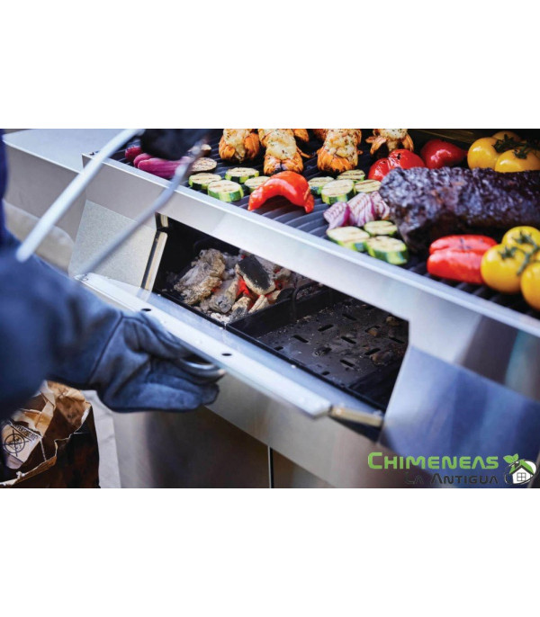 BARBACOA DE CARBÓN PROFESIONAL PRO605CSS