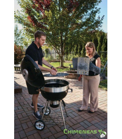 BARBACOA DE CARBÓN PRO NEGRO PRO22K