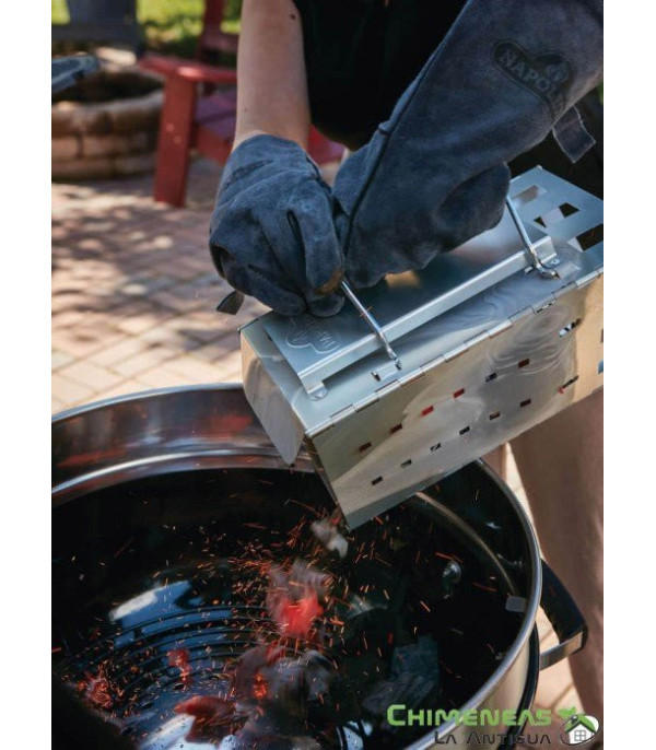 BARBACOA DE CARBÓN PRO NEGRO PRO22K