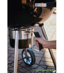 BARBACOA DE CARBÓN PRO NEGRO PRO22K