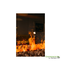 CHIMENEA ELÉCTRICA SENSACIÓN BOX 1000/450 (FRONTAL)
