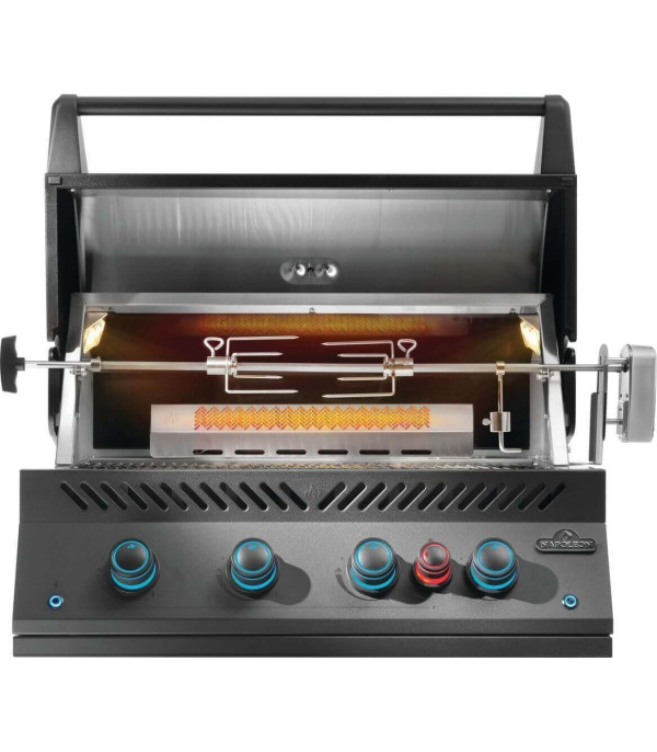 BARBACOA DE GAS SERIE 700 INTEGRADA DE 32'' negro mate