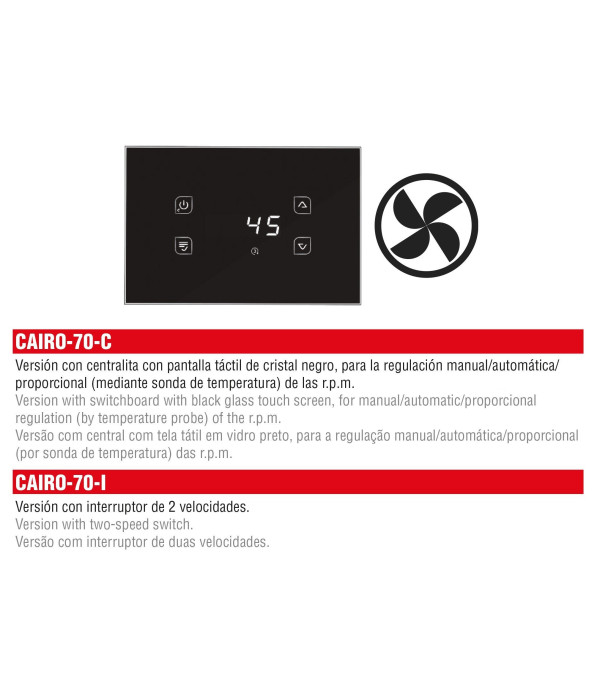 INSERTABLE DE LEÑA CAIRO - 90 BRONPI