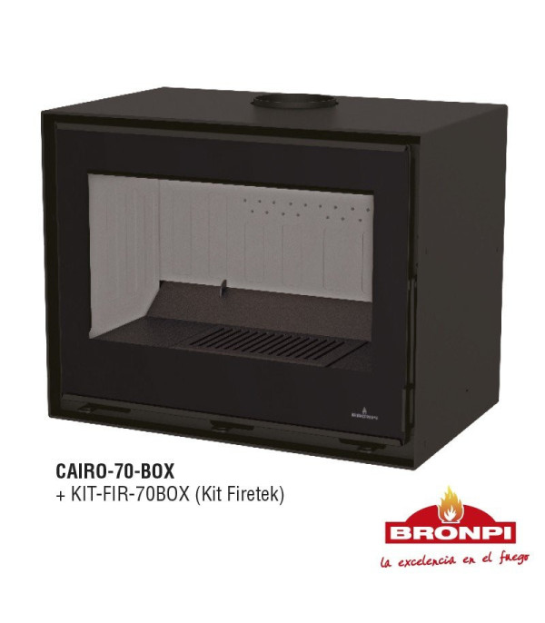 ESTUFA FRONTAL CAIRO 70 BOX