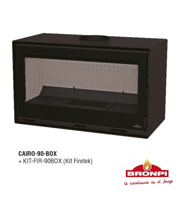 ESTUFA FRONTAL CAIRO 90 BOX