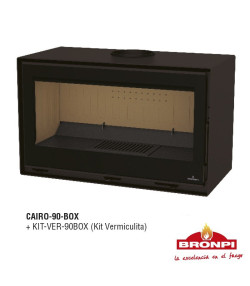 ESTUFA FRONTAL CAIRO 90 BOX