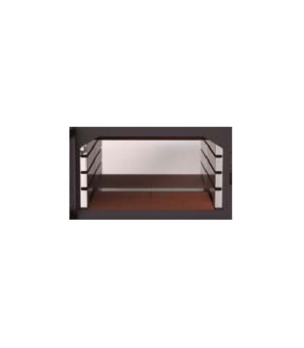 HORNO INSERTABLE DE LEÑA DENVER VISION