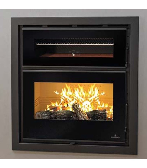 HORNO INSERTABLE DE LEÑA DENVER VISION