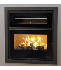 HORNO INSERTABLE DE LEÑA DENVER VISION