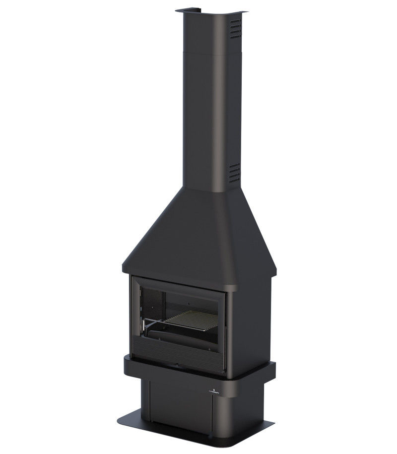 CHIMENEA METÁLICA LISBOA BRONPI