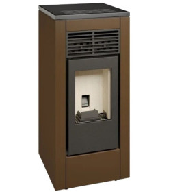 ESTUFA DE PELLET 10KW MODELO VENUS SALIDA VERTICAL