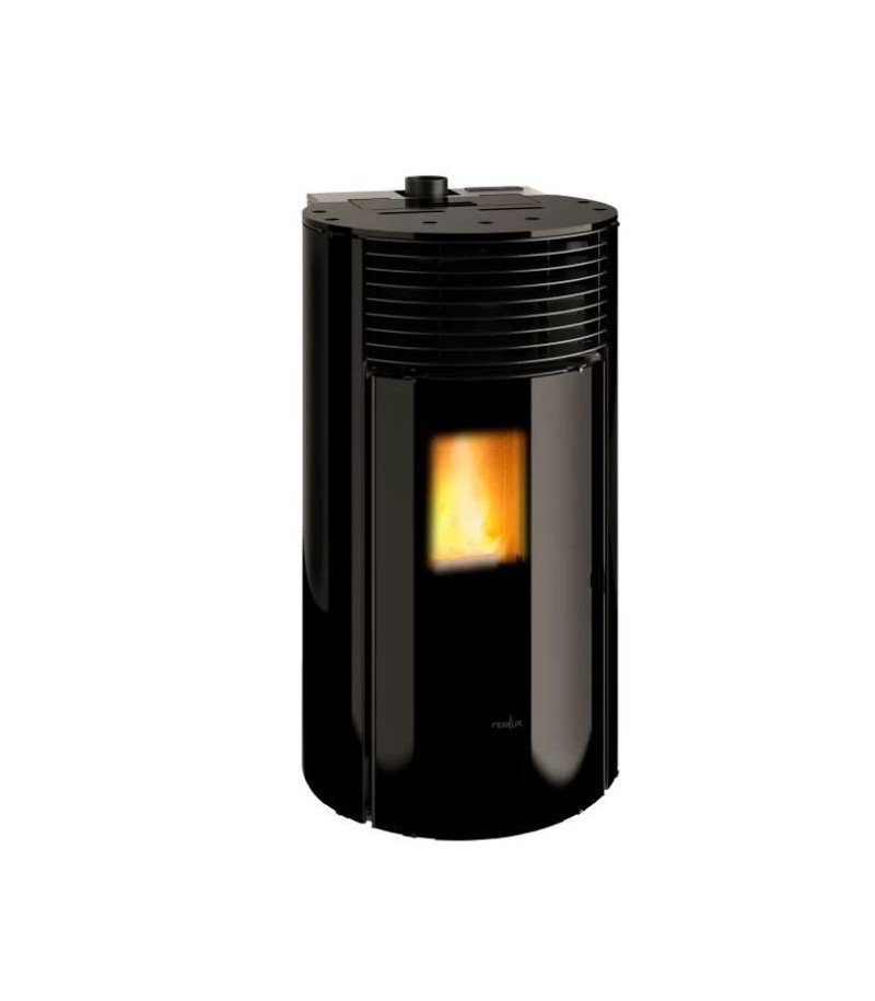 ESTUFA DE PELLET 6KW MODELO HELEN GLASS SALIDA VERTICAL