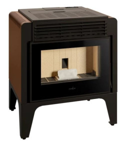 ESTUFA DE PELLET 8 KW MODELO OSIRIS CANALIZABLE