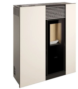 ESTUFA PASILLERA DE PELLET 8KW MODELO GÉNESIS STELL