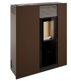 ESTUFA PASILLERA DE PELLET 8KW MODELO GÉNESIS STELL