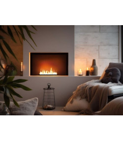 CHIMENEA BIOETANOL BLACK BURNER 500