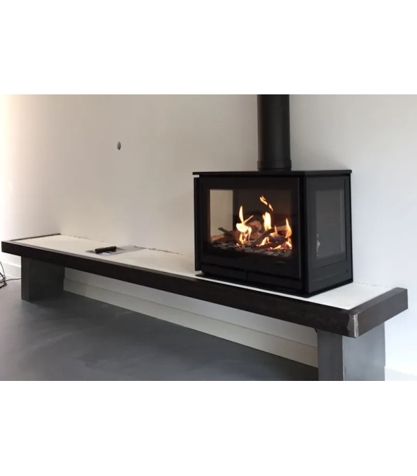 ESTUFA DE GAS SQUARE 60G (FRONTAL Y DOS LATERALES)