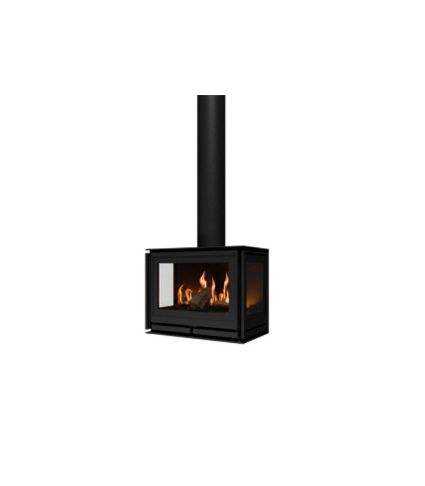ESTUFA DE GAS SQUARE 60G (FRONTAL Y DOS LATERALES)