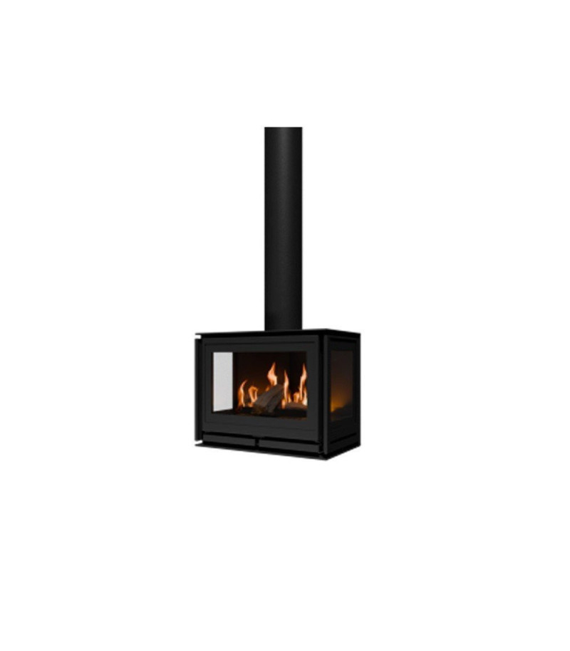 ESTUFA DE GAS SQUARE 60G (FRONTAL Y DOS LATERALES)