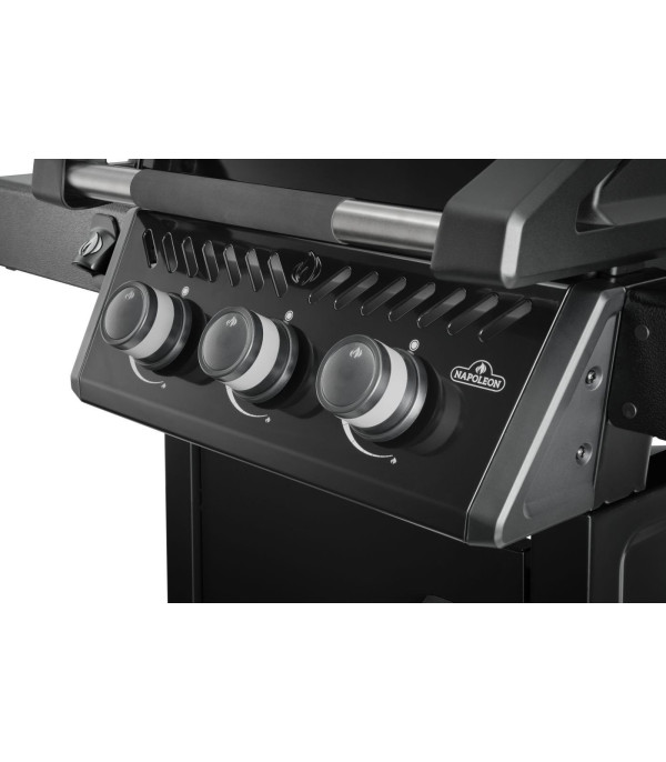 BARBACOA DE GAS FREESTYLE 365, 3 quemadores, negro.