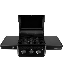 BARBACOA DE GAS FREESTYLE 365, 3 quemadores, negro.