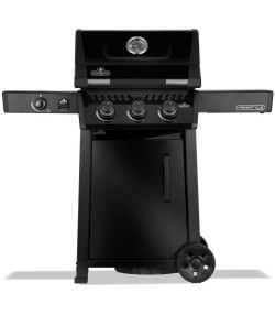 BARBACOA DE GAS FREESTYLE 365, 3 quemadores, quemador lateral tipo horno, negra