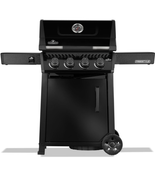 BARBACOA DE GAS FREESTYLE 425, 4 quemadores, negra