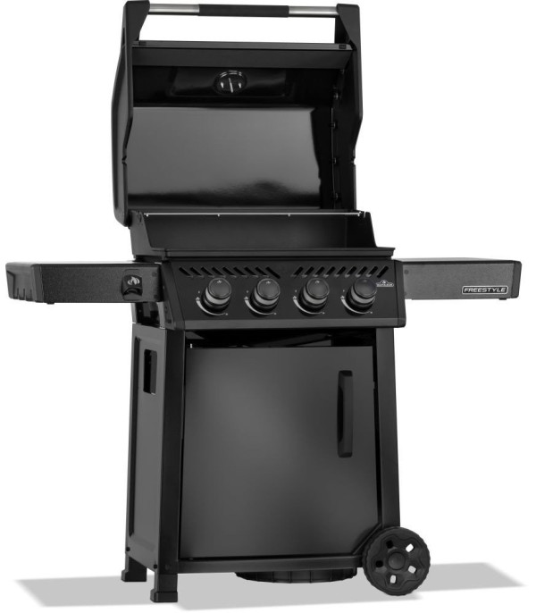 BARBACOA DE GAS FREESTYLE 425, 4 quemadores, negra
