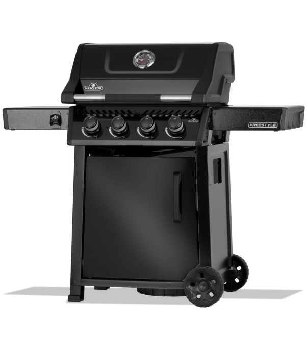 BARBACOA DE GAS FREESTYLE 425, 4 quemadores, negra