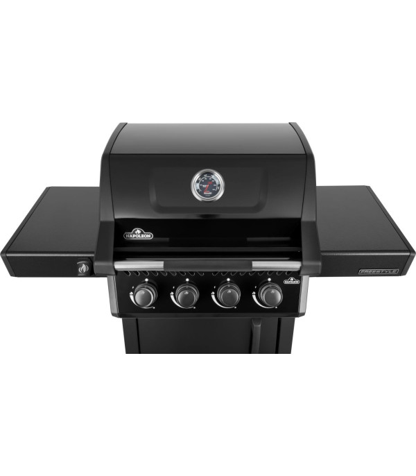 BARBACOA DE GAS FREESTYLE 425, 4 quemadores, negra