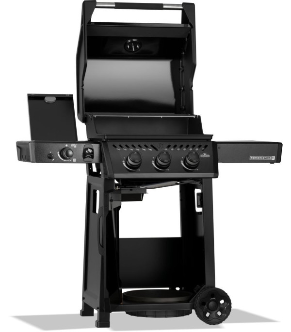 BARBACOA DE GAS FREESTYLE PRO 365, 3 quemadores, con Sizzle zone, negra