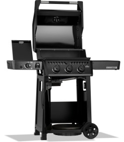 BARBACOA DE GAS FREESTYLE PRO 365, 3 quemadores, con Sizzle zone, negra